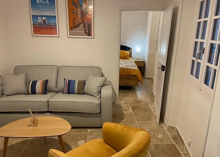 公寓 Vieux-nice 3 Pieces Confortable Et Calme 尼斯